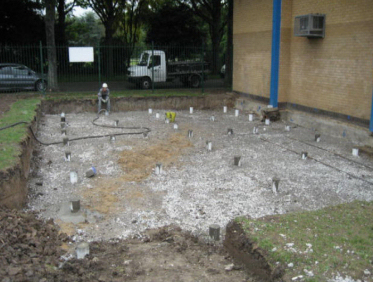foundations building work